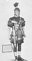 Rome, Tenue militaire de centurion (source La Documentation par l'image 1952).jpg